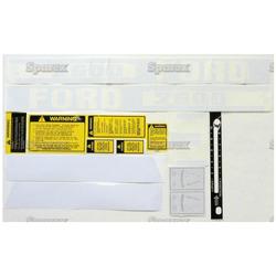 UF81731    Decal Kit   2600, 14 pieces.